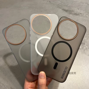 Ốp Điện Thoại Cho Realme 16 Pro GT8 GT7 Pro 15 Pro 15 Lite 15T Matte Trong Suốt Từ Tính Vỏ Mỏng Chống Rơi