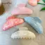 AqToCna Đá Cẩm Thạch Sọc Móng Vuốt Tóc Acrylic Nhiều Màu Sắc Móng Vuốt Kẹp Nữ Cua Kẹp Tóc Bé Gái Trang Điểm Dụng Cụ Giặt Phụ Kiện Tóc AqToCna