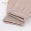 PNPIA- 1 Cặp Găng Tay Nửa Ngón Ngắn Dệt Kim Nhiều Màu Sắc Thu Đông Dệt Kim Co Giãn Ấm Cổ Tay Găng Tay Màu Trơn Mùa Đông Phụ Kiện Đi Xe Đạp