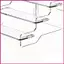 Risers Display Stands 4 tầng Acrylic Clear Organizer Display Riser Stand cho trang sức Nước hoa Cupcakes shopidaevn
