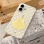 Ốp điện thoại mờ hình quả lê chấm bi cho iPhone 17 Pro Max 16 15 Pro Max Vỏ bảo vệ chống sốc