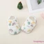Giày Đi Bộ Đầu Tiên Cho Bé Hoạt Hình Dễ Thương Thiết Kế Động Vật Đế Mềm Chống Trơn Trượt Lưới Giày Đế Bằng