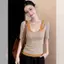 Design Sense Niche Stitching Áo thun ngắn tay hai mảnh giả dành cho nữ mùa hè Phong cách mỏng Tính khí đẹp u @ -