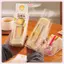 JRP 100 Chiếc Sandwich Nhựa Paaging Trong Suốt Tam Giác Túi Cho Bánh Mì Mông Túi Sinh Nhật Trang Trí Điều Trị JRP