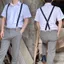 CATMALLER88 Dây treo người lớn, Kẹp kim loại chắc chắn 4 Kẹp Thắt lưng người lớn, Dây treo kẹp đàn hồi có thể điều chỉnh Nam nữ