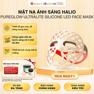 Mặt Nạ Ánh Sáng Halio PureGlow Ultralite Silicone LED Face Mask -Chính hãng, bảo hành 1-1