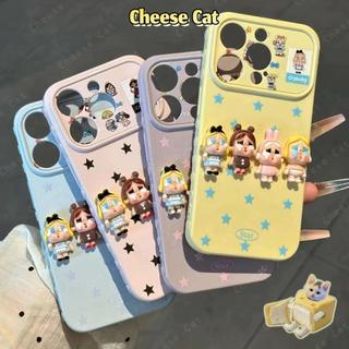Bốn ốp điện thoại màu kẹo hợp thời trang dành cho búp bê DIY dành cho iPhone 11 12 13 14 15 16 17 Pro Max