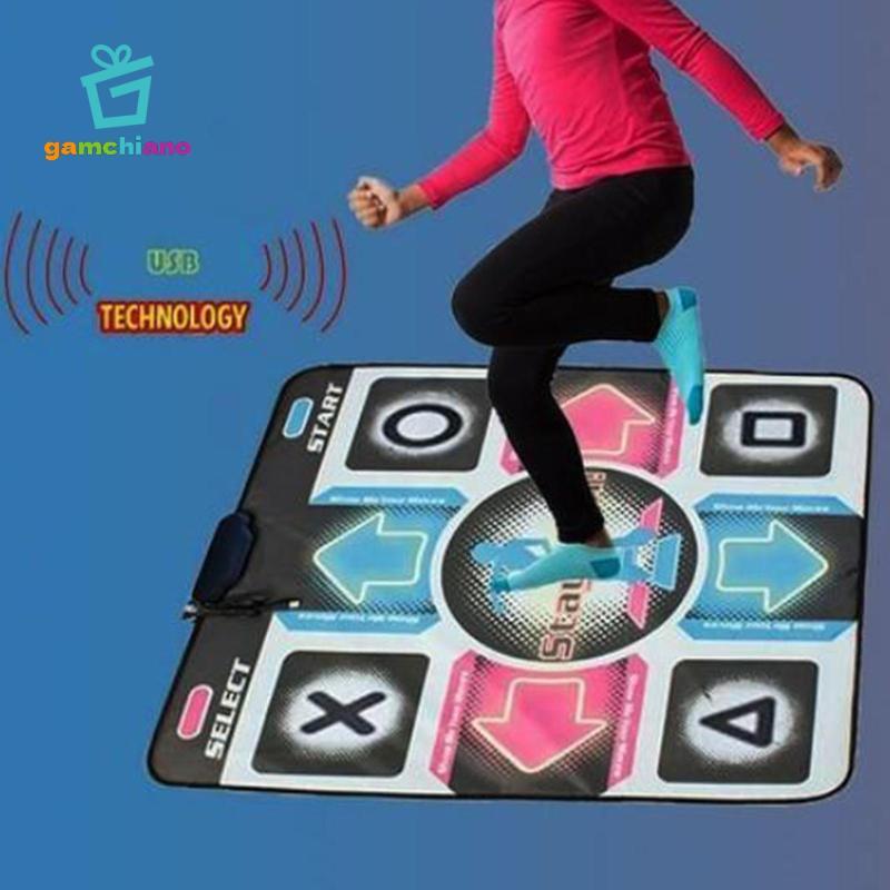 Gamchiano Khiêu Vũ Thảm Nhảy Múa Bước Nhảy Múa Thảm Khiêu Vũ Dancer Chăn Thiết Bị Laptop Chống Trơn Trượt Có USB Cho Palyer Trẻ Em Người Lớn
