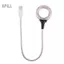 apill Keenso USB LED Light Portable Độ sáng cao 18 Cái Đèn Blubs cho PCLaptop Dây kim loại linh hoạt Tiết kiệm điện WorkStudyTravel Màu đen (Đen)
