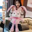 Búp Bê Thỏ Dễ Thương Có Kéo Tai Kéo Búp Bê Thỏ Đồ Chơi Sang Trọng Cô Gái Ngủ Rag Búp Bê Quà Tặng Sinh Nhật 260604