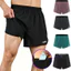 Quần short bỏ túi chạy sau Marathon khô nhanh cho nam mới