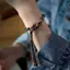 PNPIA- Handmade Tây Tạng bện đầy màu sắc Dây đeo cổ tay Phong cách dân tộc Lắc tay có thể điều chỉnh Dây kéo Dây đeo cổ tay