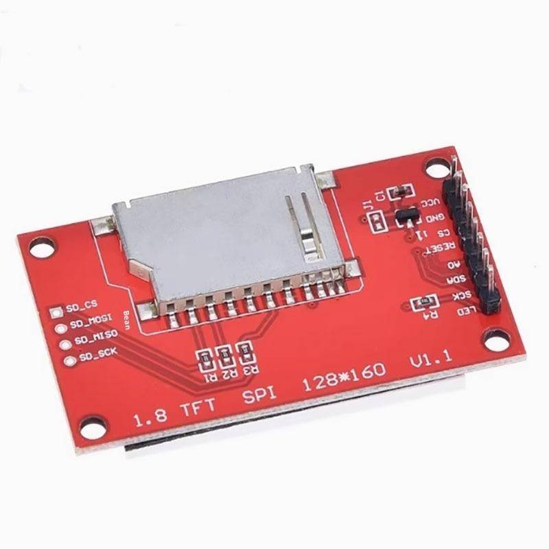 JINHF 1.8 Inch TFT LCD Mô-đun màn hình LCD ST7735 SPI Serial 51 Trình điều khiển 4 Trình điều khiển IO Độ phân giải TFT 128 * 160 Cho Arduino HOT