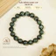 Hoả tốc - Ngọc Đan Tâm - Vòng Tay Đá Mắt Rồng Xanh Vip 10mm 5A - Mệnh Mộc & Mệnh Hoả