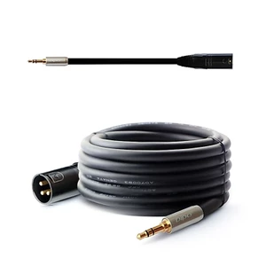 Niki 3 5mm Stereo-Jack Male sang XLR Male Aux-Audio-Cable cho máy trộn loa