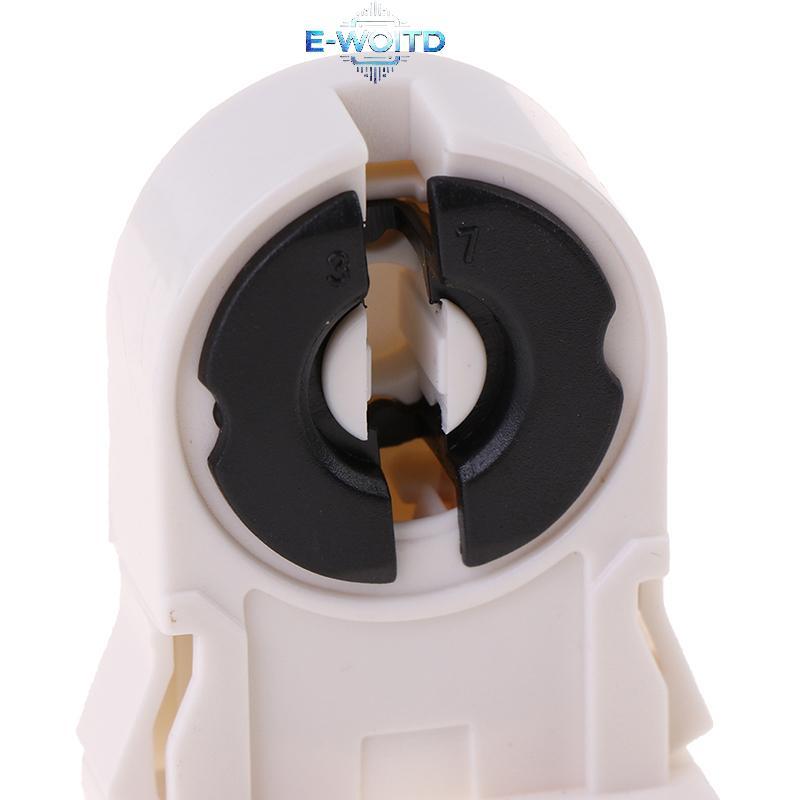 Giá đỡ đèn huỳnh quang E-WOITD T8 / G13 Giá đỡ đèn chịu nhiệt Giá đỡ ống đèn E-WOITD
