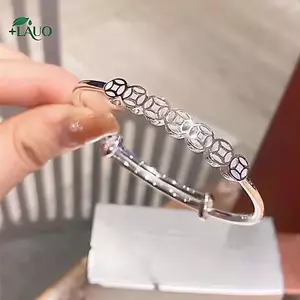 Springevenstar Bạc Màu Hạt Đồng Tiền Lắc Tay Cho Nữ Cô Gái Quà Tặng Luy Phong Phú Thời Trang Vòng Tay Dự Tiệc Cưới Phụ Kiện Trang Sức Springevenstar