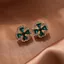 S925 Cổ Điển Phù Hợp Với Ánh Sáng Sang Trọng Bốn Lá Cỏ Ba Lá Nhiều Màu Sắc Zircon Bông Tai Thời Trang Sáng Tạo Thiết Kế Độc Đáo Bông Tai Hoa Nữ 2026-6-1