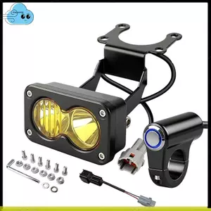 Bộ đèn pha Ebike Bộ đèn pha cho X260 Talaris Sting MX4 MX5 Đèn pha phía trước xe máy có công tắc và giá đỡ gắn