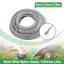 Dây cắt cọ VVDZA, Dây Nylon và dây thép bện kết cấu cỏ, Dây cắt cỏ linh hoạt 5m / 10m / 15m * 2.4mm / 2.7mm / 3mm Cạnh cắt sắc nét Dây cắt cỏ