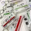 HFTOY Nhật Bản Đường Sắt Tra Tàu Điện Ngầm Tên Thương Hiệu Acrylic Móc Khóa Mặt Dây Chuyền Sáng Tạo Tinh Tế Bapa Phụ Kiện Trang Trí Quà Tặng ~