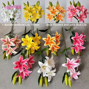 Hoa Lily nhân tạo YOFFOR, 6 màu
