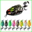 PS1 Mini Ếch Topwater Mồi Câu Cá Cho Bass Đầu Rắn Nước Ngọt Và Nước Mặn Thiết Bị Câu Cá SP1