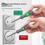 Tua vít 2PC tiện dụng Springevenstar có khả năng phát hiện điện tích hợp và mô-men xoắn cao để sửa chữa và cải tạo Springevenstar