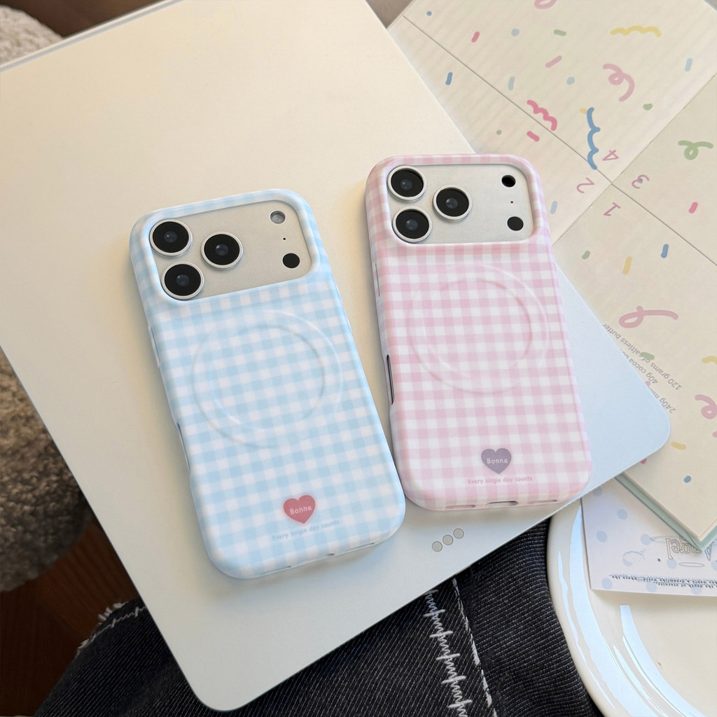 [Loại đính kèm từ tính] Vỏ iPhone phiên bản giới hạn Checkered phù hợp cho iPhone 17 Pro Max với kích thước màn hình 16, 15, 14, 13, 12 và 11 - vỏ bảo vệ chống rơi UV