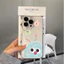 Hoạt Hình Dễ Thương Little Monster Shell Cho Samsung Galaxy S20 S21 S22 S23 Ulta Plus S23 FE Vỏ Động Vật Trong Suốt Mềm Mại Trong Suốt Bảo Vệ Camera Silicon TPU Họa Tiết Chống Sốc