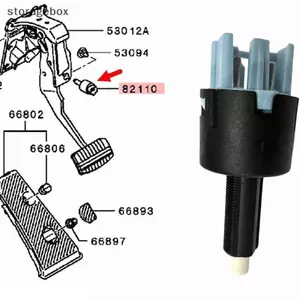Công tắc đèn phanh ô tô Điều khiển hành trình cho Mitsubishi-Lancer Montero Diamante 8614A183 8614A049 8614A018 Đẹp