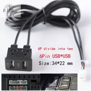 Cổng USB 6 chân Cổng kết nối 6 chân Đầu nối USB tự động thực tế và đáng tin cậy