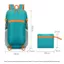 Túi thể thao ngoài trời BRARAA, Ba lô Unisex có thể gập lại 20L, Túi đi xe đạp di động dung tích lớn siêu nhẹ Túi đi xe đạp đi bộ đường dài Thích hợp cho cả nam giới