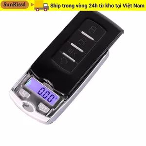 SUNKISSD Cân trang sức Cân trọng lượng Màn hình có đèn nền Mini Cân bỏ túi