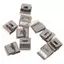 ECK 10 Chiếc Bảng Điều Khiển Năng Lượng Mặt Trời Kẹp Cáp Thép Không Gỉ PV Dây Kẹp Loing Kẹp Cho 4 Vuông 2 Dây Cáp Phụ Kiện Dây HOT