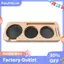 51 mm Gỗ Cà Phê Tam Giác Trạm Đứng Cà Phê Portafilter Giá Đỡ Ép Đứng Espresso Phân Phối Đòn Bẩy Giá Đỡ