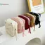 BeautifulHomeA Túi Trang Điểm Nữ Thêu Nơ Du Lịch Túi Đựng Mỹ Phẩm Dung Tích Lớn Cầm Tay Trang Điểm Vệ Sinh Túi Bảo Quản VN