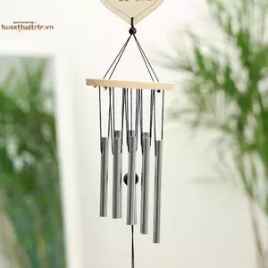 TRTR Cổ Cộng Hưởng 8 Ống Chuông Gió Treo Giường Sân Nhà Trang Trí Ô Tô Quà Tặng VN