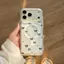 Ốp lưng iPhone 16/15/14/13 Pro Max Bướm Bạc Nhẹ Nhàng Thanh Lịch Chống Trầy Cao Cấp