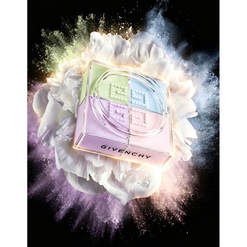 [Chính Hãng]Givenchy Prisme Libre Matte 4-color Loose Powder Kiềm Dầu Mịn Lì Fullsize Tự Nhiên