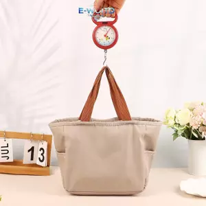 E-WOITD Di Động Cá Cân 10kg Móc Treo Cân Lò Xo Mini Cho Câu Cá Mua Sắm Du Lịch Cân Hành Lý Cân E-WOITD