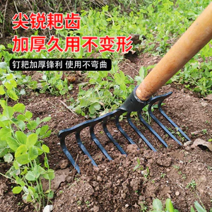Thép Mangan Mồi Rời Đất Lật Đa Năng Trồng Rau Mở Hoang Dã Chín Răng Móng Tay Agric