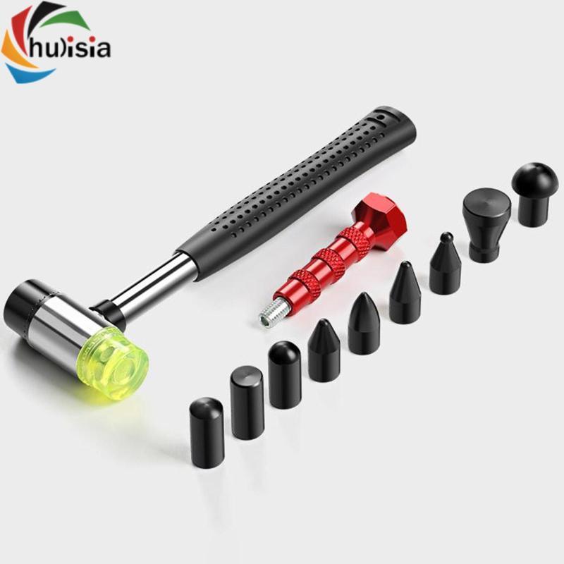 Tấm Ô Tô Kim Loại Nhang Dụng Cụ Cầm Tay Cao Su Mallet Gõ Xuống Bút Ô Tô Nhang Loại Bỏ Búa Cho Thân Xe Ô Tô Nhang