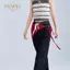 PNPIA- Retro Rỗng Dệt Kim Khăn Trùm Đầu Ren Tam Giác Turban Dây Thời Trang Phụ Kiện