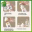 SWEET 250ml Bình lắc gia vị định lượng đa chức năng Muối / Đường phân phối bụi - Bình gia vị nhà bếp bằng chứng Đa năng mở n
