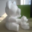 < Pluscloth > 20 / 15cm Gấu Xốp Mô Hình Thủ Công DIY Đồ Dùng Trang Trí Tiệc Valentine Quà Tặng