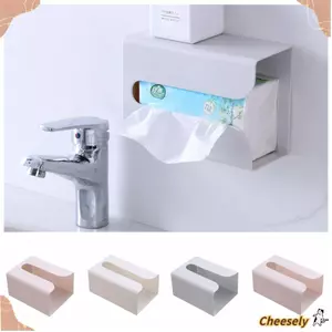 Hộp đựng khăn giấy CHEESELY Phòng tắm bằng nhựa Giá đựng đồ nhà bếp