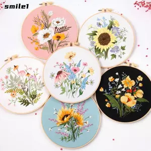 SMILE Cross Kit Đồ thủ công DIY Nghệ thuật Trang trí nội thất Trang trí Kim ren thêu Hoop