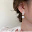 Mới Tinh Tế Ngọc Trai Zircon Bông Tai Nữ Siêu Cổ Tích Tính Khí Niche Thiết Kế Bông Tai Nhẹ Sang Trọng Bông Tai VRQ5