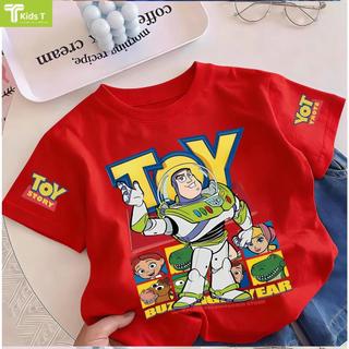 COD✅ (Hồ Chí Minh)Kids T Mall Áo phông tay ngắn In hình hoạt hình Áo Kiểu rộng và ấn tượng Trẻ em thời trang #VN1065